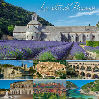Calendrier 2023 Les plus beaux lieux de Provence
