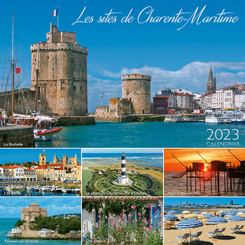 Calendrier 2023 Les plus beaux endroits de Charente maritime