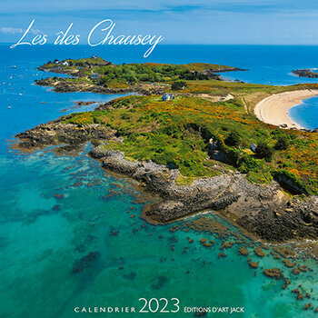 Calendrier chevalet 2023 Iles Chausey