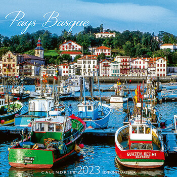 Calendrier chevalet 2023 Pays basque port Ciboure