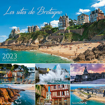 Calendrier chevalet 2023 Les plus beaux lieux de Bretagne