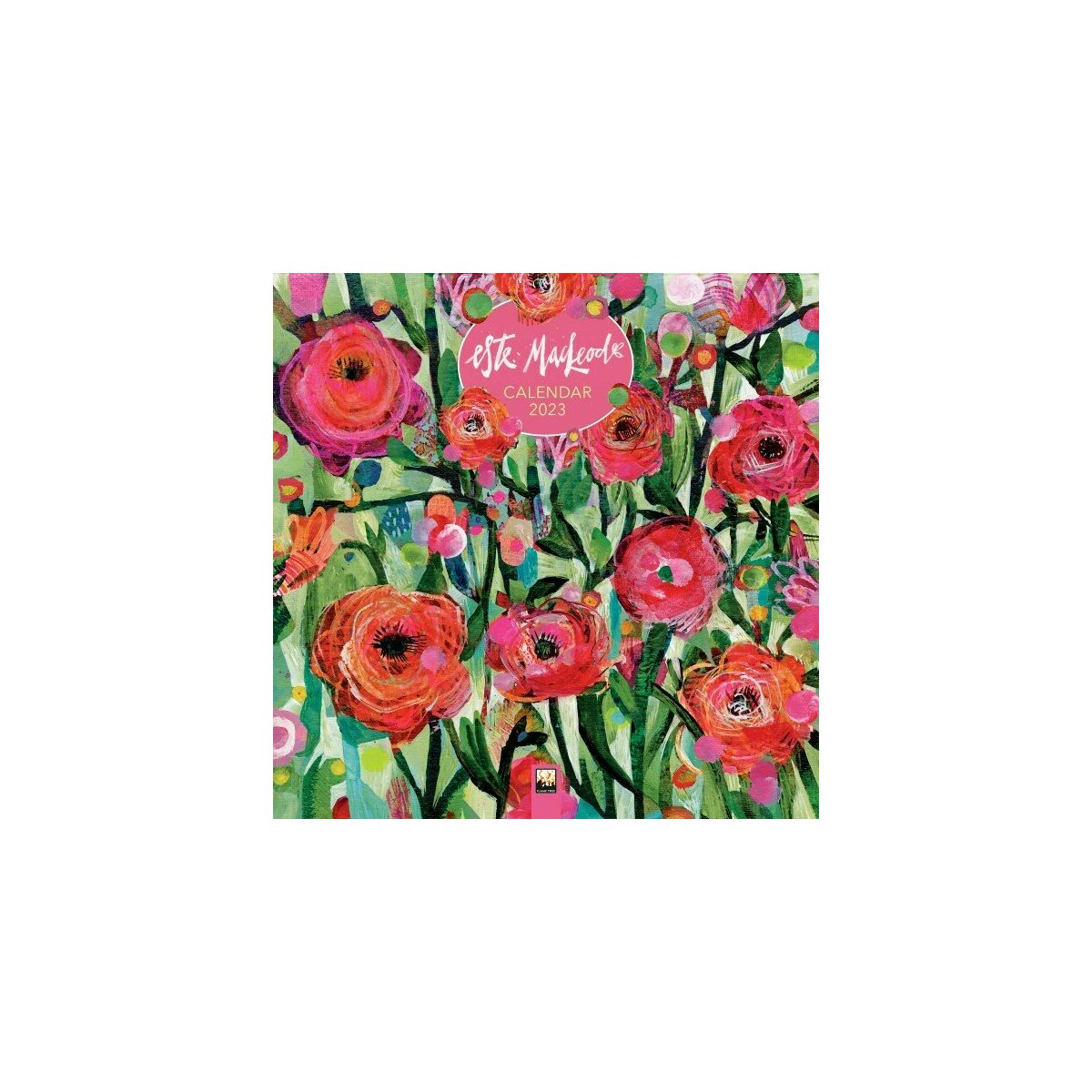 Calendrier 2023 Fleur colorée Este Macleod
