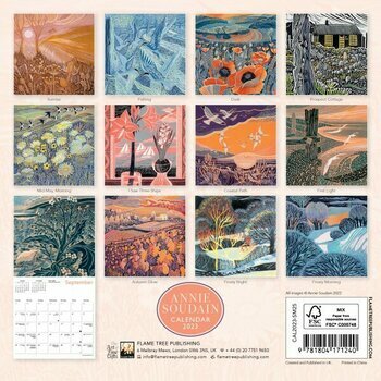 Mini Calendrier 2023 Nature- Annie Soudain Mini Calendrier 2023 Nature- Annie Soudain
