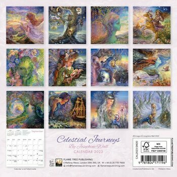 Mini calendrier 2023 Fantaisy Voyage céleste -Josephine Wall Mini calendrier 2023 Fantaisy Voyage céleste -Josephine Wall