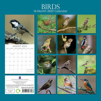 Calendrier 2023 Oiseaux nature Calendrier 2023 Oiseaux nature
