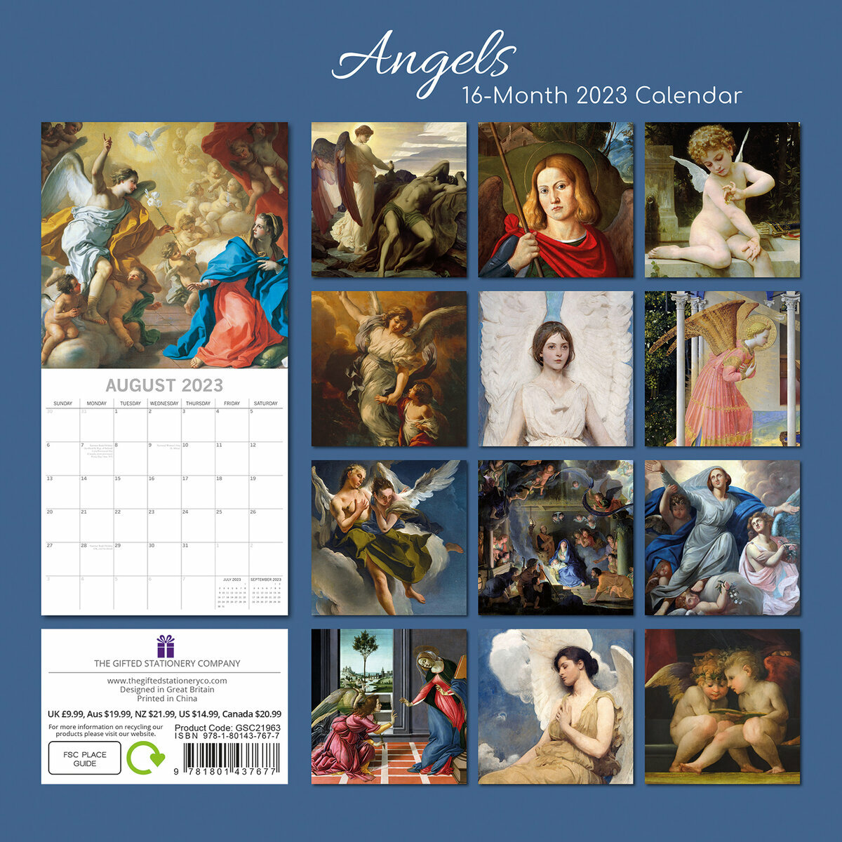 Calendrier 2023 Ange