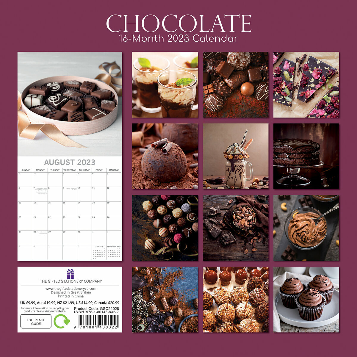 calendrier Chocolat 2023