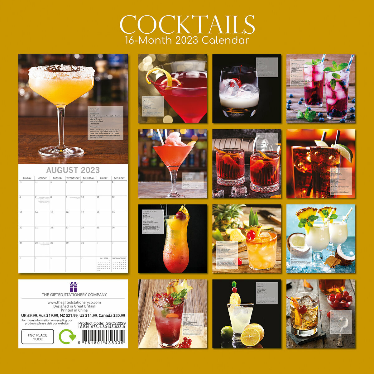 calendrier Cocktail 2023
