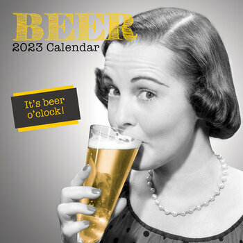 Calendrier 2023 Photo rétro bière