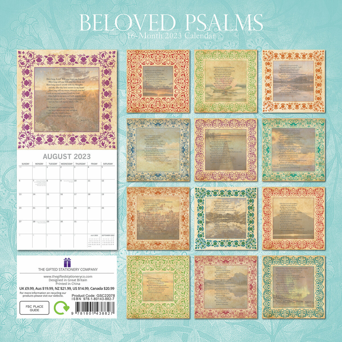 Calendrier Spirituel 2023 Calendrier 2023 Psaume