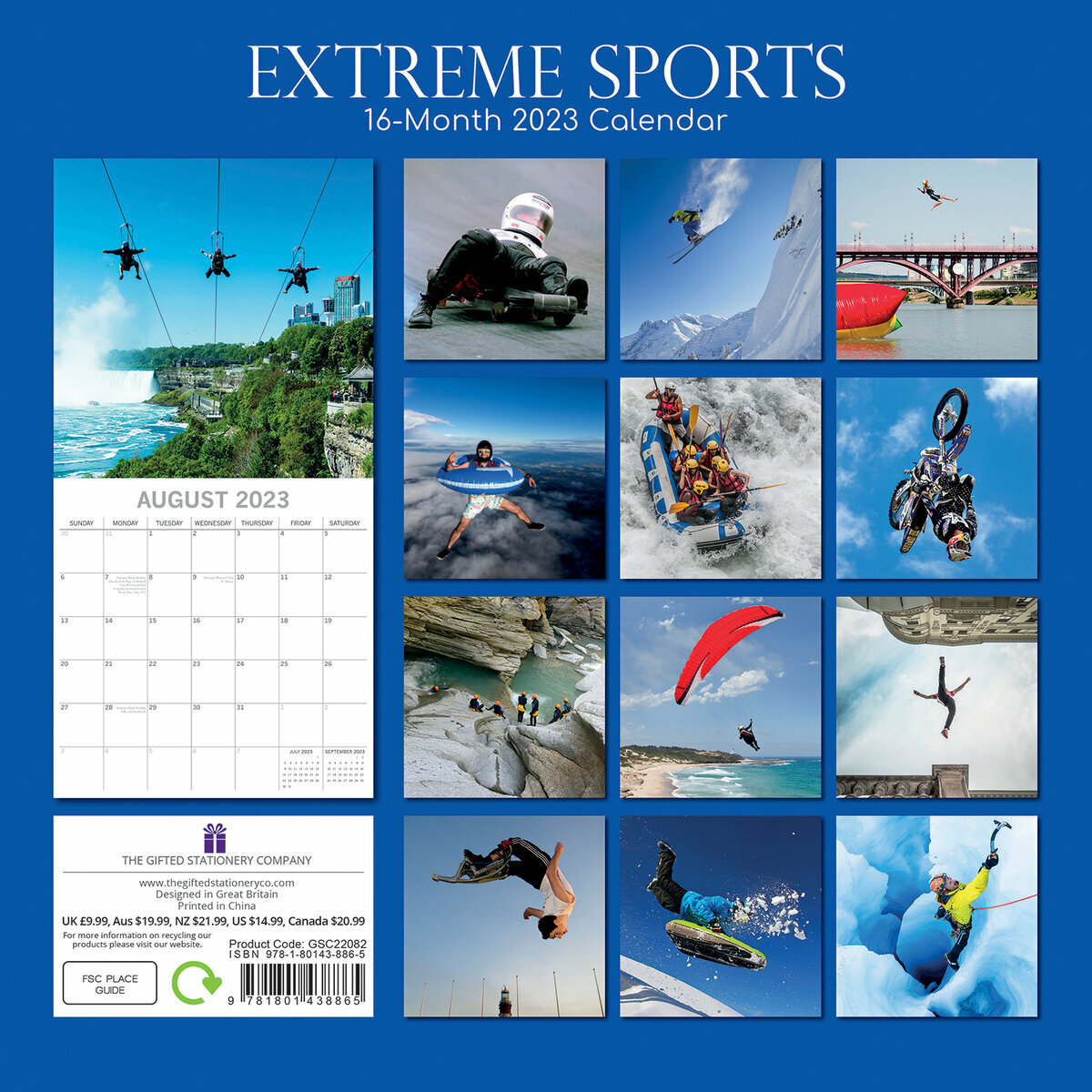 Calendrier 2023 Sport extrême