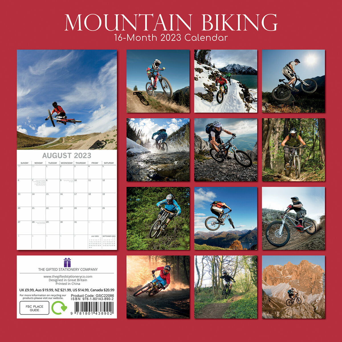 Calendrier 2023 Sport VELO VTT