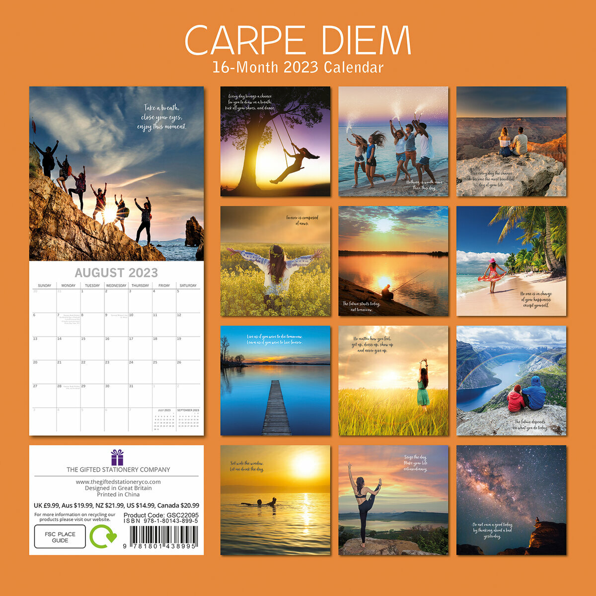 Calendrier 2023 Carpe diem