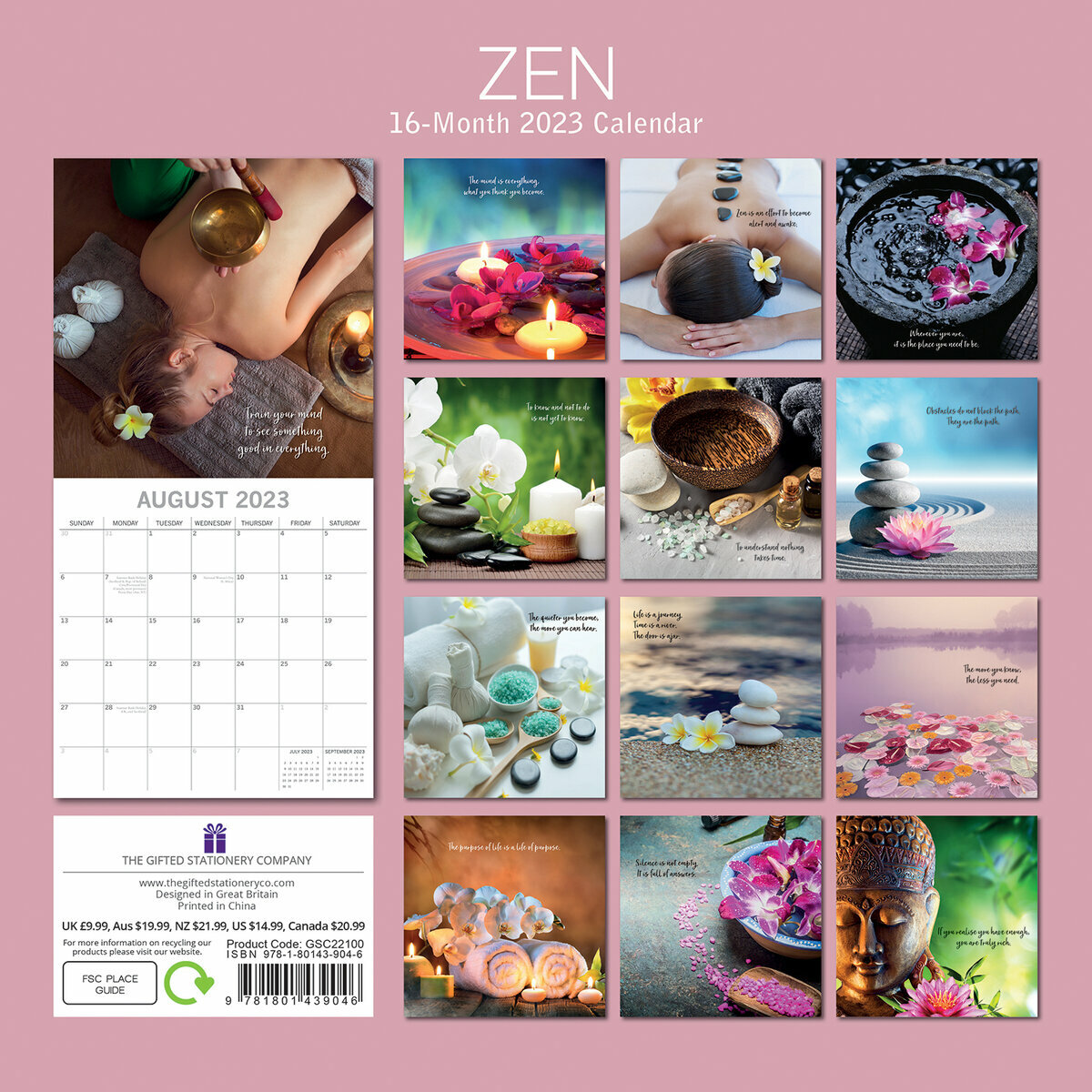 Calendrier 2023 Zen Calendrier 2023 Zen