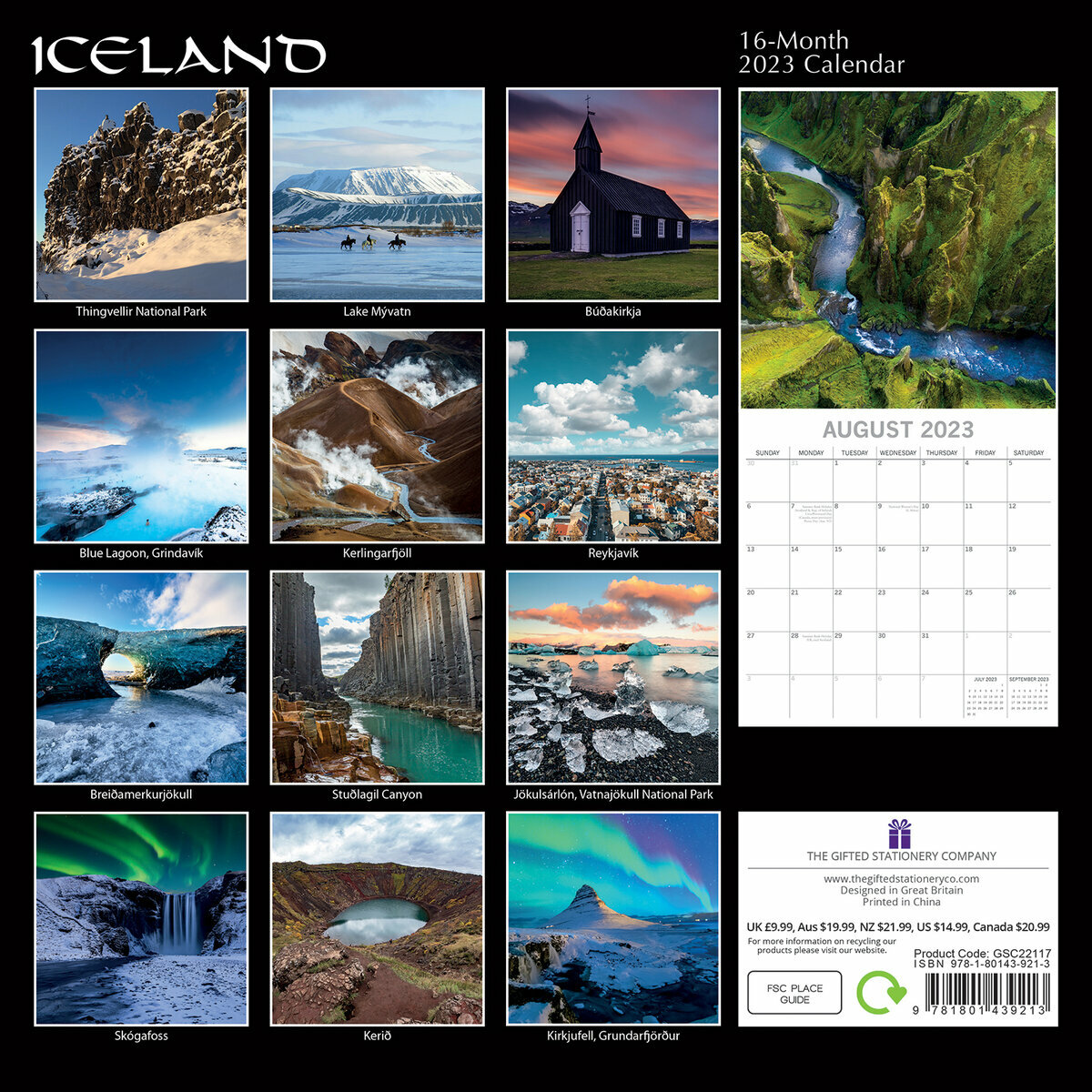 Calendrier Islande 2023 Calendrier 2023 Islande