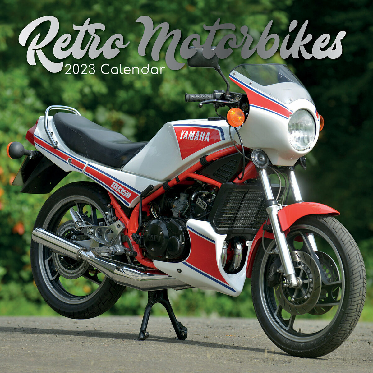 Calendrier 2023 Moto de course retro