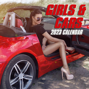 Calendrier 2023 Sexy femme et voiture 