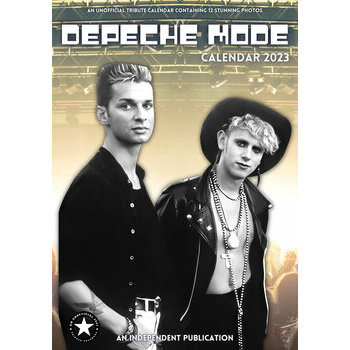 Calendrier 2023 Depeche mode format A3