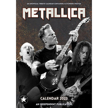 Calendrier 2023 Metallica format A3