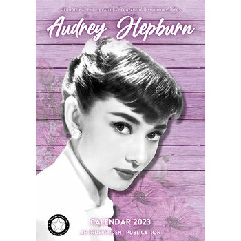 Calendrier 2023 Audrey Hepburn format A3