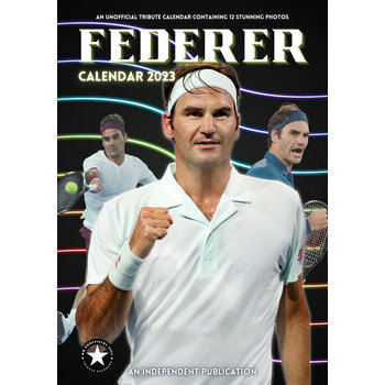 Calendrier 2023 Roger Federer format A3