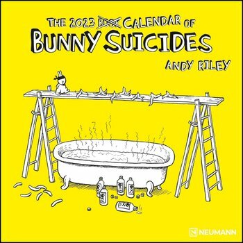 Calendrier 2023 Lapin suicidaire - Andy Riley