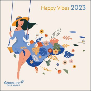 Calendrier 2023 Eco-responsable Happy vibes