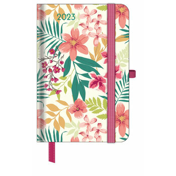 Mini agenda eco responsable green - Floral 2023 Mini agenda eco responsable green - Floral 2023