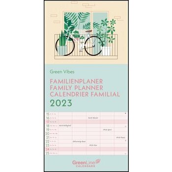 Calendrier familial 2023 Eco-responsable Nature