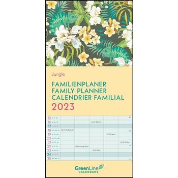 Calendrier familial 2023 Eco-responsable Jungle