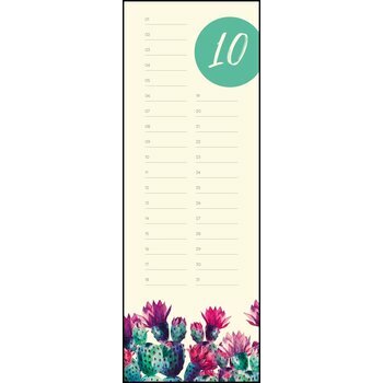 Calendrier anniversaire Perpétuel Floral