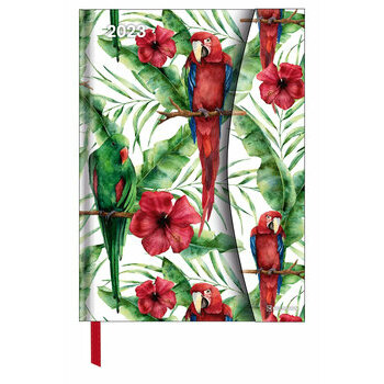 AGENDA MAGNETIQUE jungle perroquet 2023
