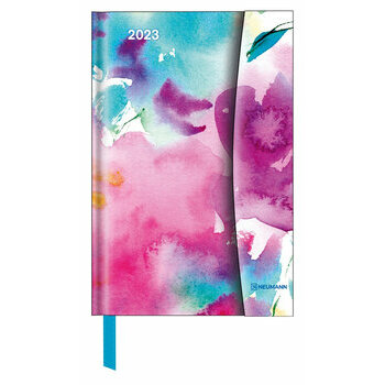 AGENDA DE POCHE MAGNETIQUE AQUARELLE 2023