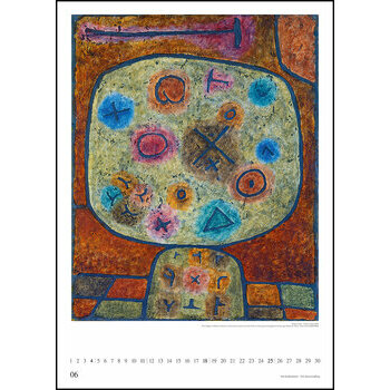 Maxi Calendrier Poster 2023 Paul Klee