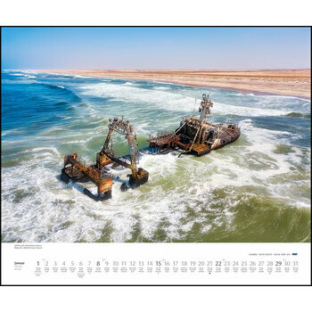 Maxi Calendrier Poster 2023 Namibie