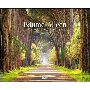 Maxi Calendrier 2023 Allée d'arbres