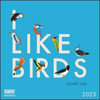 Calendrier 2023 Dessin oiseaux