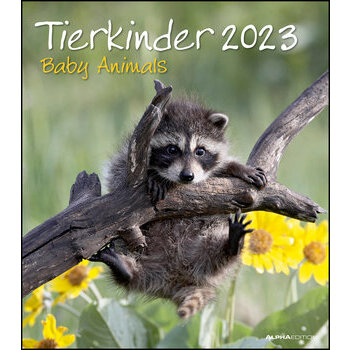 Calendrier mural 2023 Bébé animaux