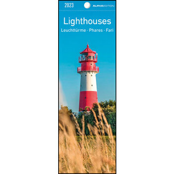 Calendrier marque page phare 2023