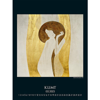 Maxi Calendrier Poster 2023 Klimt