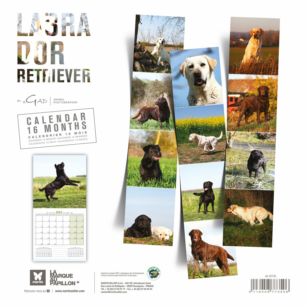 Calendrier 2023 Ladrador