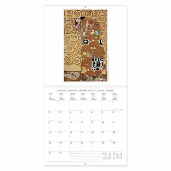 Calendrier 2023 Gustave Klimt Calendrier 2023 Gustave Klimt