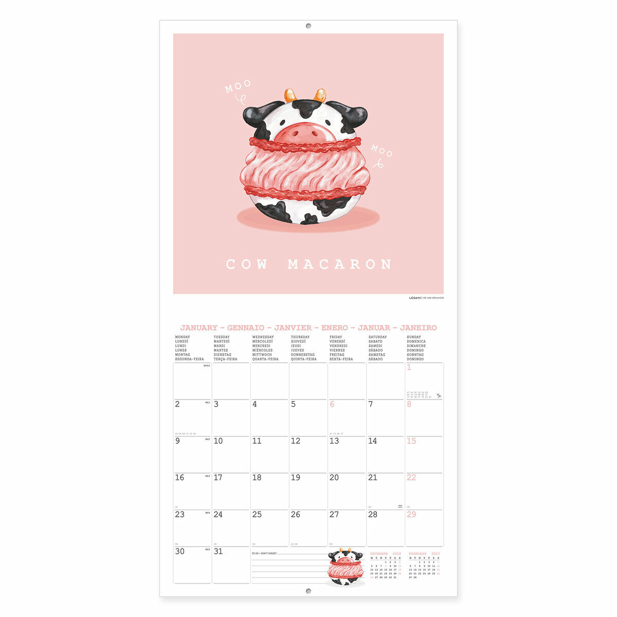 Calendrier 2023 Pâtisserie et gourmandise