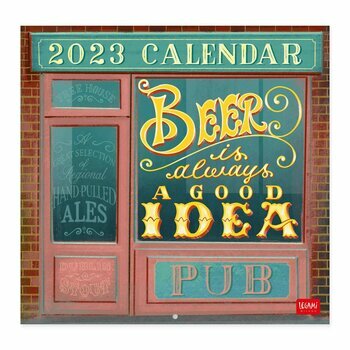 Calendrier 2023 Affiche bière retro