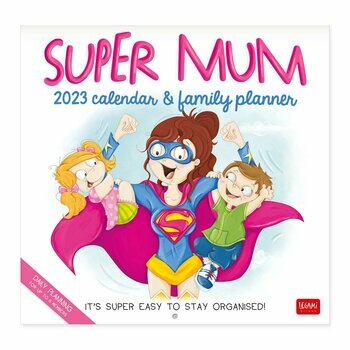 Calendrier familial 2023 Super Mum !