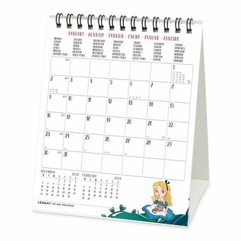 CALENDRIER CHEVALET ALICE AUX PAYS DES MERVEILLES 2023 CALENDRIER CHEVALET ALICE AUX PAYS DES MERVEILLES 2023