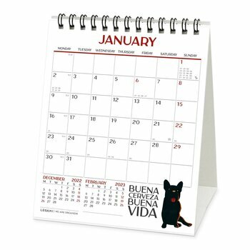 CALENDRIER CHEVALET AFFICHE BIERE 2023 CALENDRIER CHEVALET AFFICHE BIERE 2023