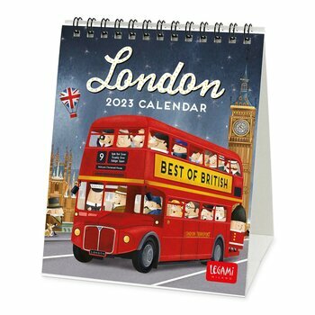 CALENDRIER CHEVALET LONDRES 2023 CALENDRIER CHEVALET LONDRES 2023
