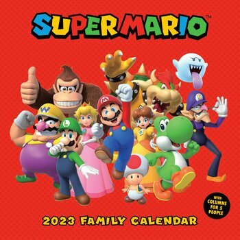 Calendrier Familial 2023 Super Mario