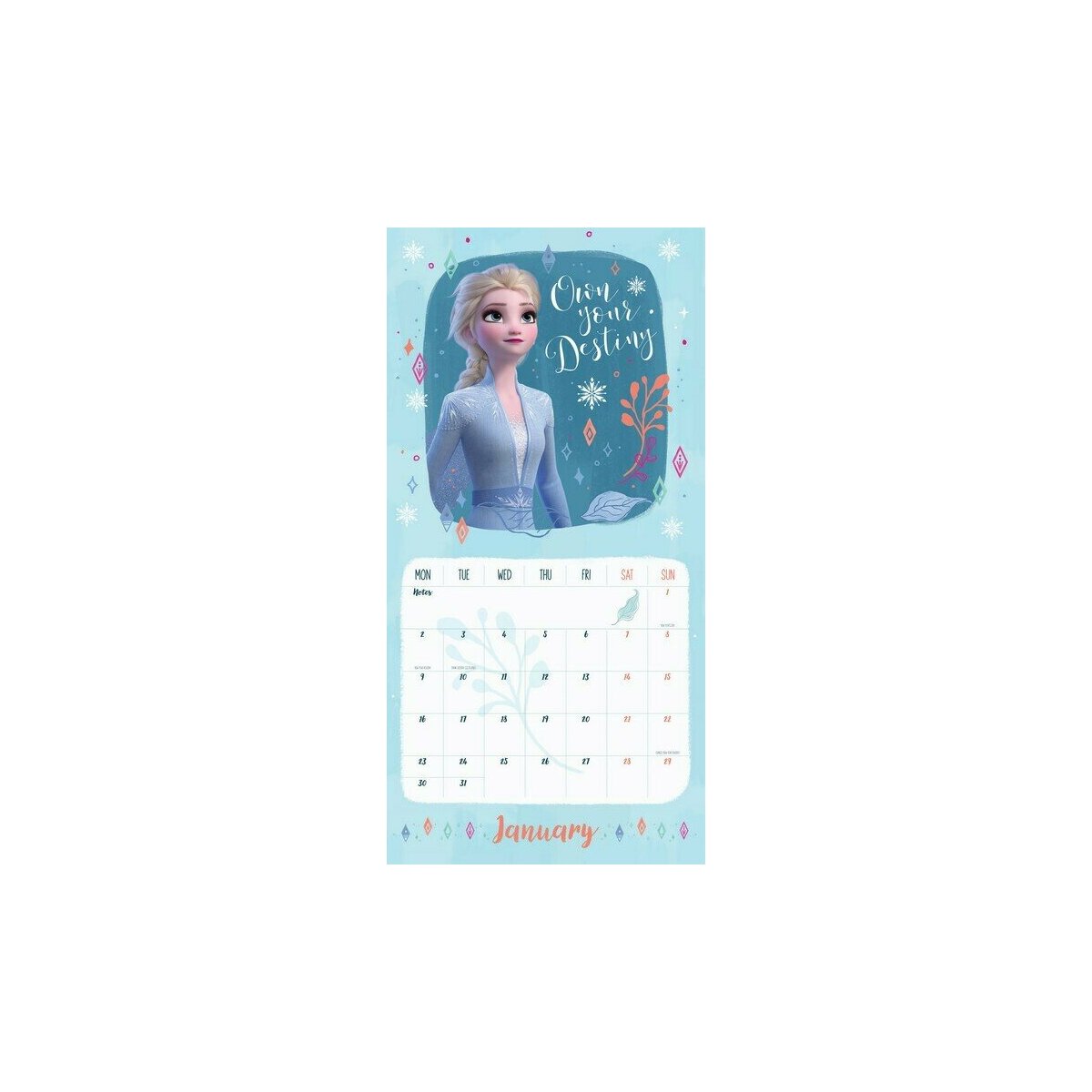 calendrier 2023 Reine des neiges disney 2